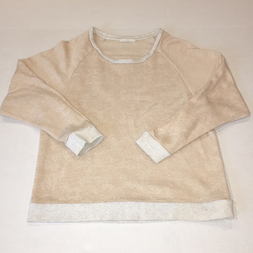 PIPER PROJECT | Sweater Crew Neck Size L Peach